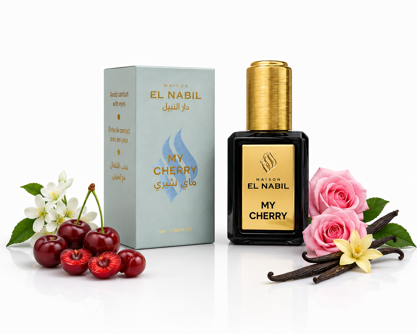 Musc My Cherry El Nabil – Parfum concentré 5 ml