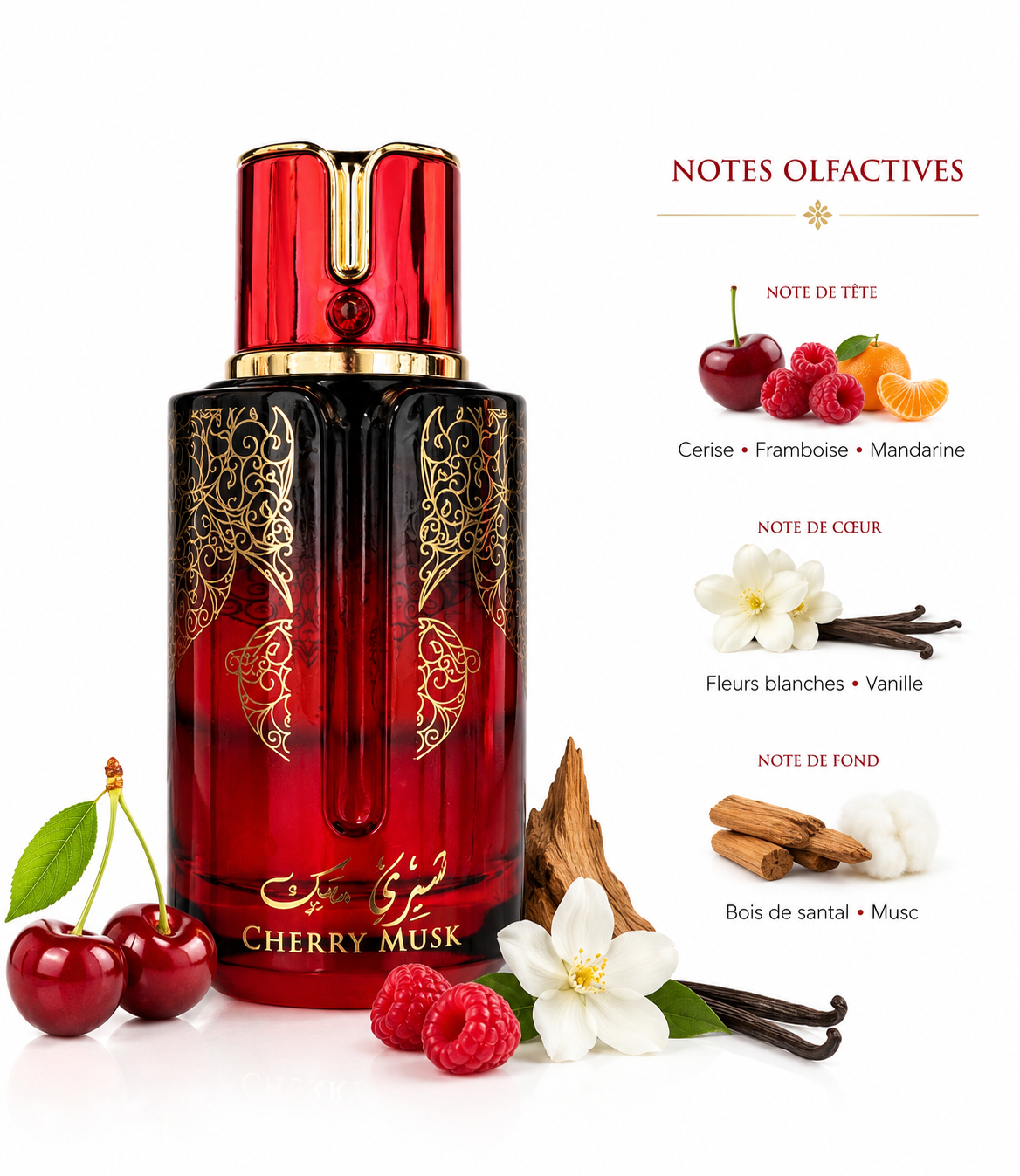 Cherry Musk Arabiyat Prestige eau de parfum 100ml