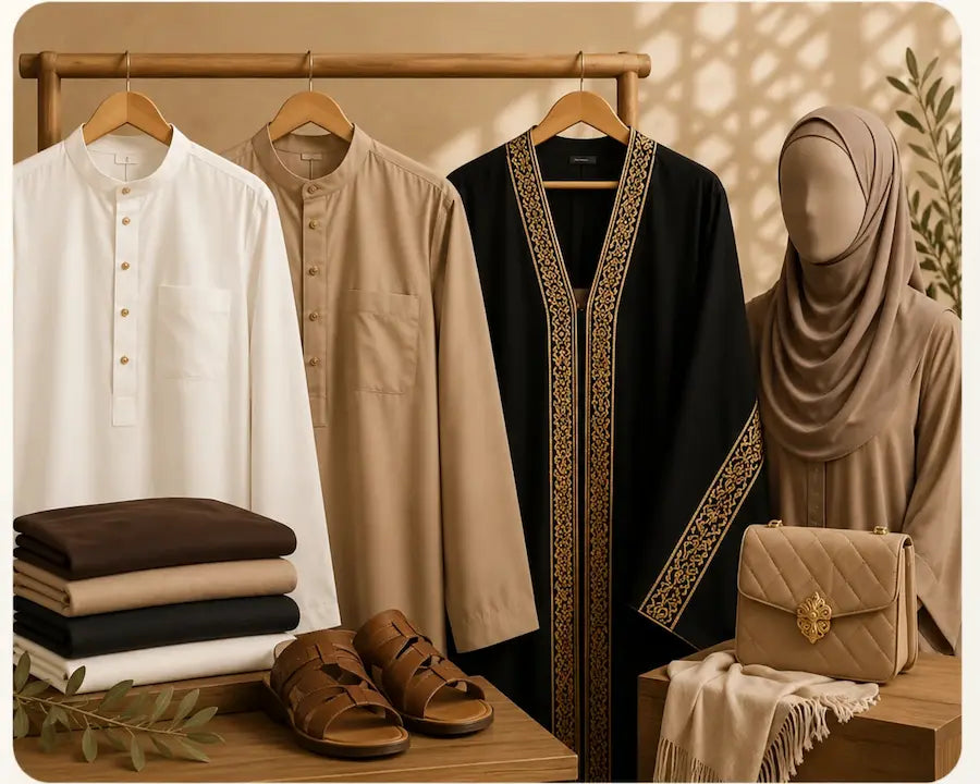Vêtement islamique, homme, femme