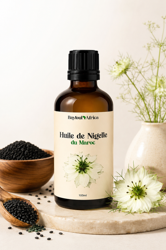 Huile de Nigelle du Maroc 100 ml - Baytoul Africa