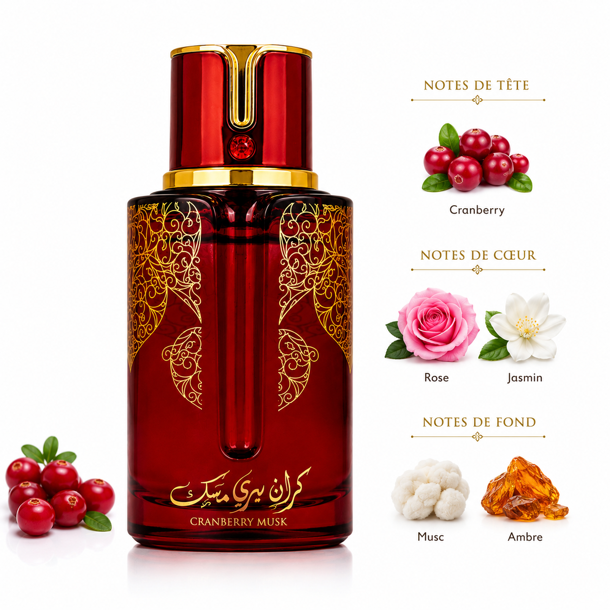 Cranberry Musk – Arabiyat Prestige | Eau de Parfum 100 ml Mixte
