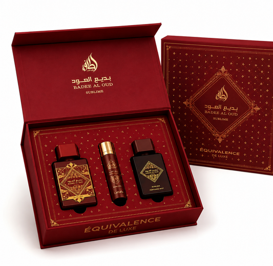 Coffret Bade’e Al Oud Sublime – Lattafa | 3 pièces