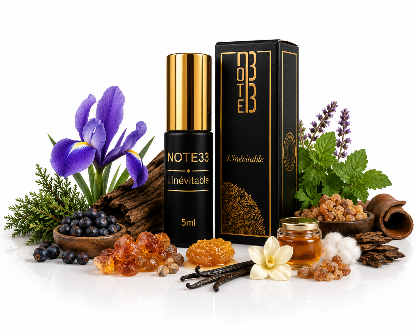 Musc L'inévitable – Note33 | Extrait de parfum à bille 5ml