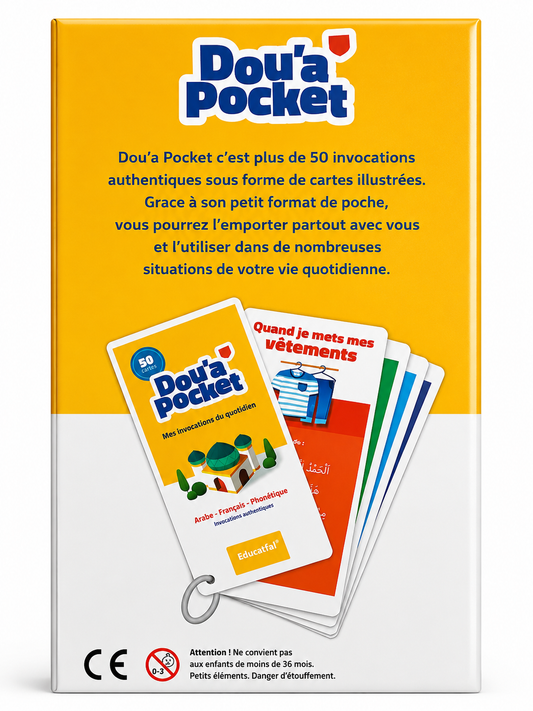 Dou’a Pocket – 50 Cartes d’invocations du quotidien