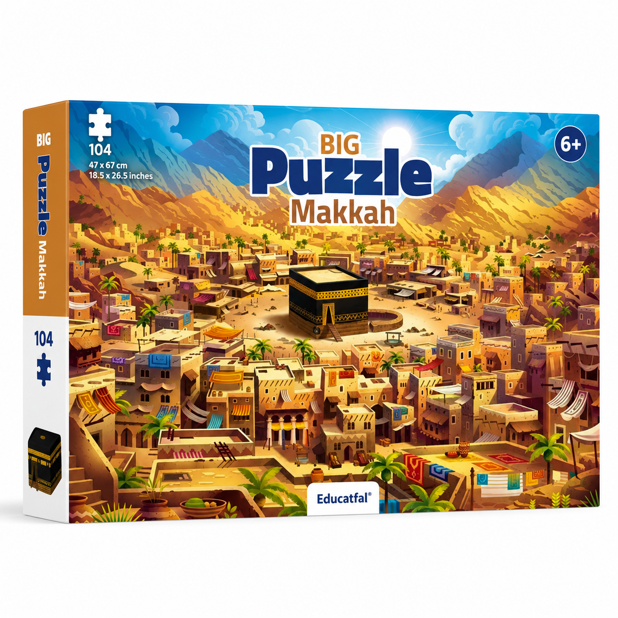 Big Puzzle Makkah – Puzzle éducatif 104 pièces