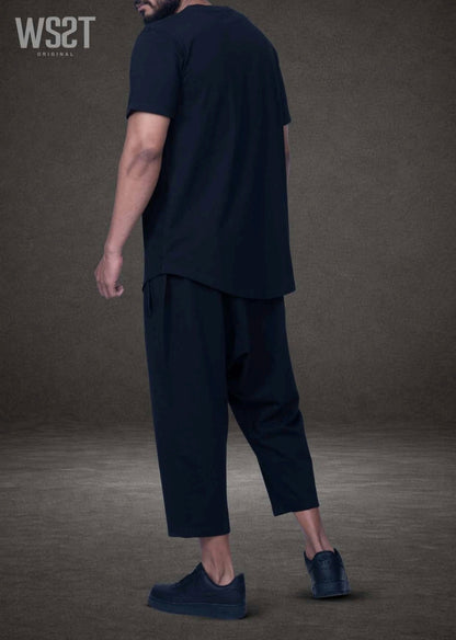 Ensemble WS2T Original Homme – T-shirt & Sarouel 2 Pièces 100% Coton