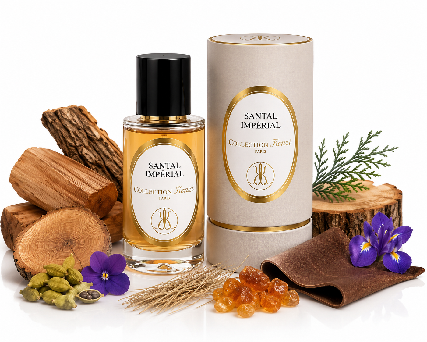 Santal Impérial – Collection Kenzi Paris | Extrait de Parfum 50 ml