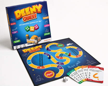Deeny Quest – Jeu de société musulman éducatif